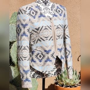 Hugo Boss Orange Jacket Southwest Woven zip jacket beige, black, blue - size 8